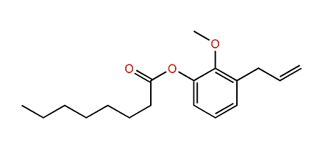 3-Allyl-2-methoxyphenyl octanoate